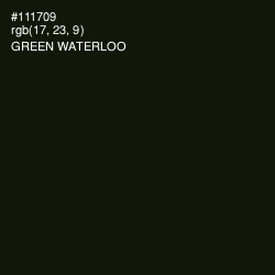 #111709 - Green Waterloo Color Image